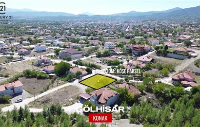 Century 21 Net'ten Gölhisar Villalar Bölgesinde 430 m2 Arsa