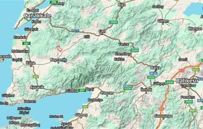 ÇANAKKALE BAYRAMİÇ HACIKÖY'DE 719.24 M2 SATILIK ARSA