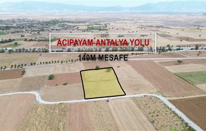 Century 21 Net'ten Acıpayam Alaattin'de 4312 m2 Tarla