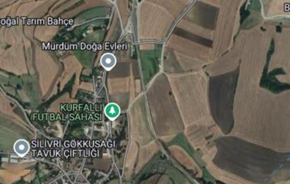 Silivri kurfalı köye 400 metre mesafede 3403 m2 tarla