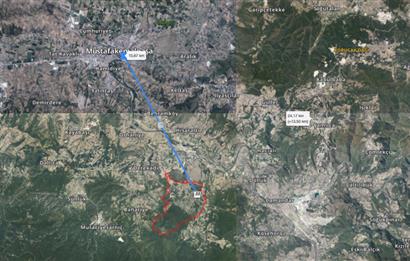 C21 NOVO'DAN M.KEMALPAŞA KÖMÜRCÜKADI 15.550 M2 SATILIK TARLA