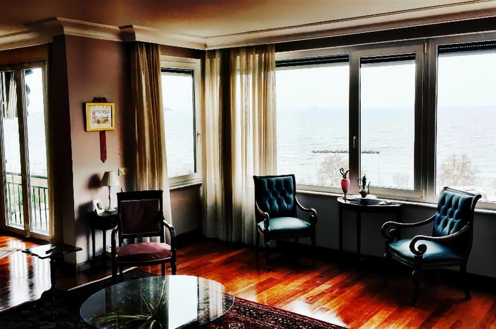 ERENKÖY COAST PARCELS | 4+1 | 245 M2 NET | SINGLE FLOOR | FULL SEA VIEW APARTMENT FOR SALE