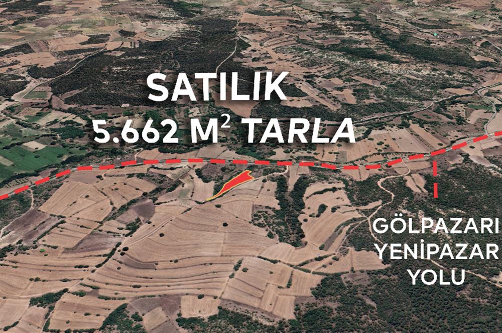 ''CENTURY 21 PROJECT'' BİLECİK GÖLPAZARI SATILIK 5.662 M2 TARLA