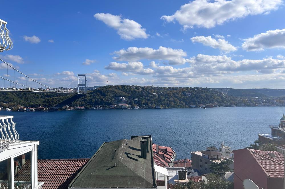 RUMELİ HİSARINDA BOĞAZ MANZARALI 3 KATLI MÜSTAKİL EV