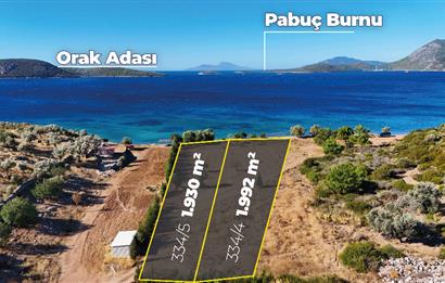 Bodrum Çiftlikte Denize Sıfır Parsel