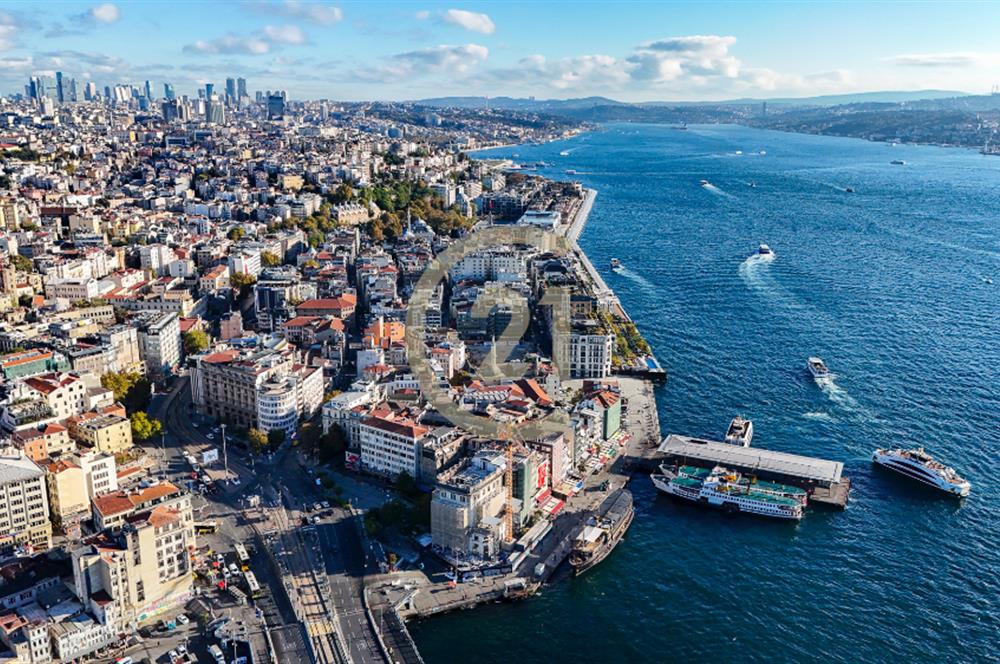 KARAKÖY'ÜN MERKEZİNDE 2. DERECE TARİHİ KOMPLE SATILIK İŞHANI