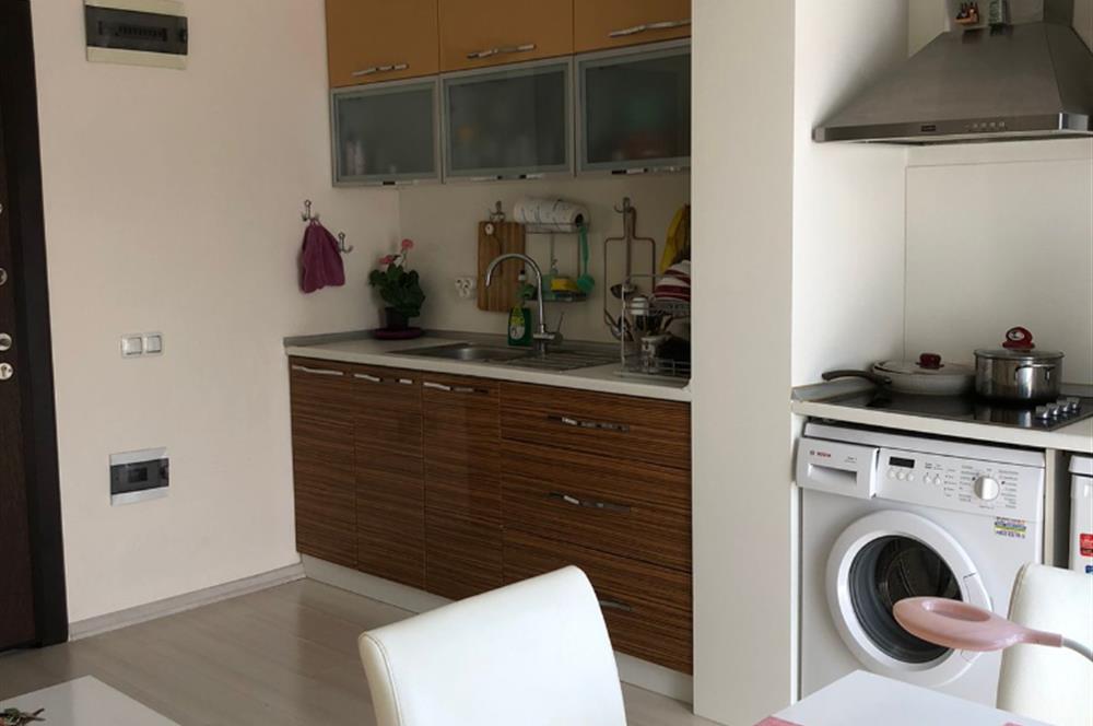 KONYAALTI HURMA'DA SATILIK EŞYALI STUDIO RESİDENCE DAİRE