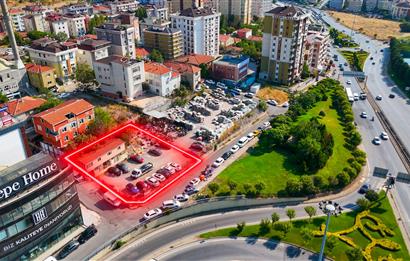 MALTEPE E-5 CEPHELİ KÖŞE PARSEL, FIRSAT TİCARİ ARSA