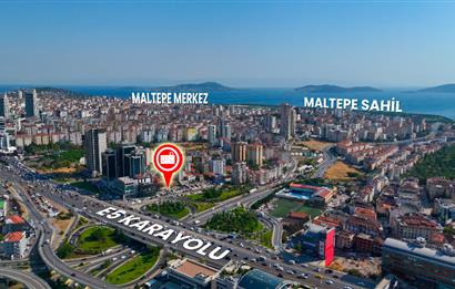 MALTEPE E-5 CEPHELİ KÖŞE PARSEL, FIRSAT TİCARİ ARSA