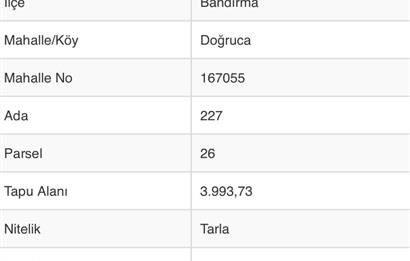 C21 Trust'dan Satılık  Tarla