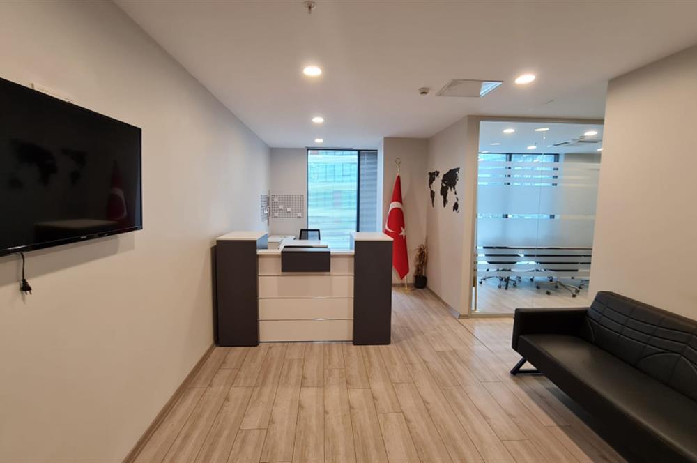 Porta Vadi Satılık 131m2 Taşınmaya Hazır Mobilyalı Ofis Seba