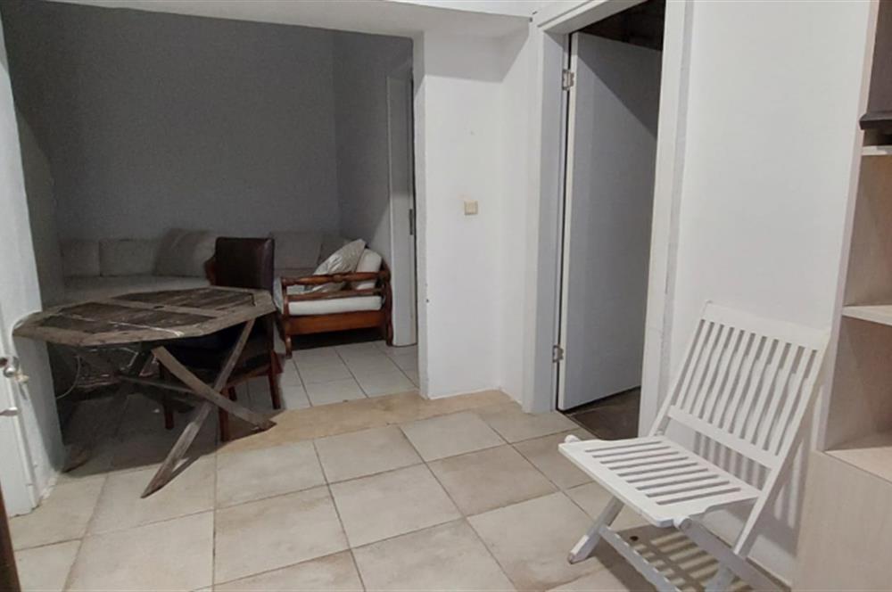 Bodrum-Kumbahçe 2+1 bahçe katı eşyalıkiralık daire