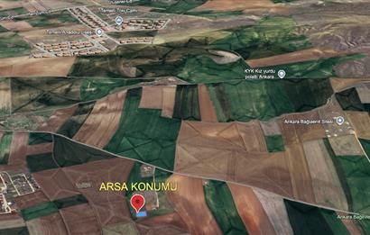 ANKARA SİNCAN TEMELLİ SATILIK KONUT İMARLI 1000 m2 ARSA