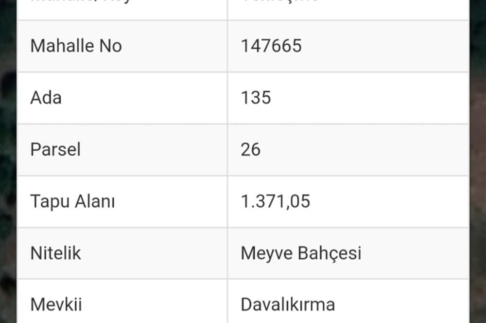 KARTEPE EŞME'DE SAPANCA GÖLÜ MANZARALI SATILIK TARLA