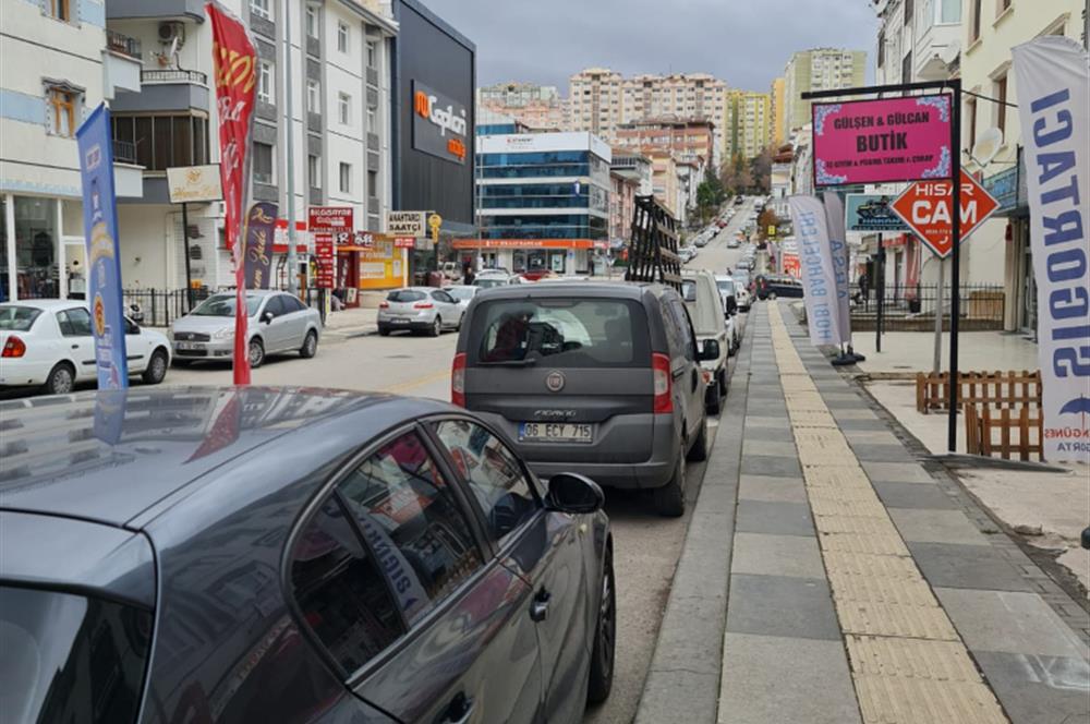 ELVANKENT MERKEZİ KONUMDA SATILIK BOŞ DÜKKAN 14. CADDE