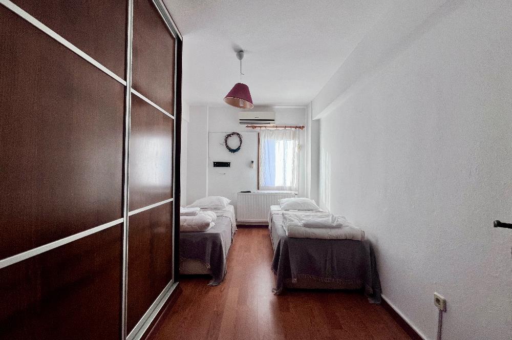 Geniş Balkonlu Full Eşyalı Deniz Manzaralı Kiralık Dubleks