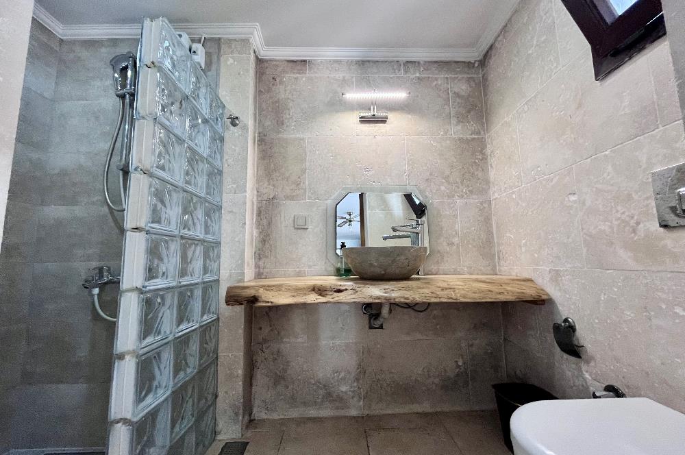 Geniş Balkonlu Full Eşyalı Deniz Manzaralı Kiralık Dubleks