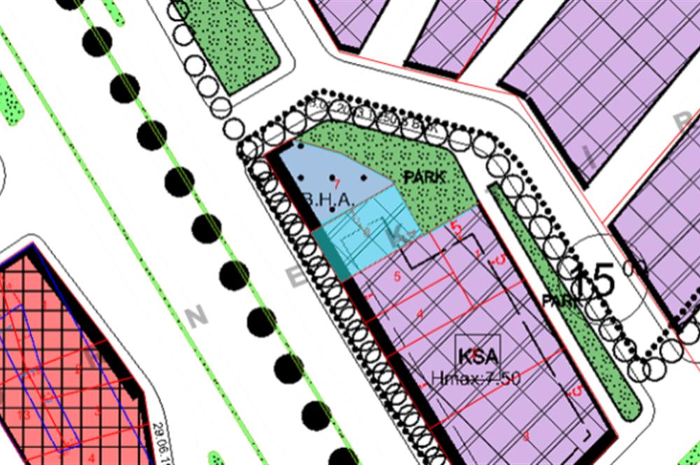 Bakırlı Kavşağında Satılık 280 m² Arsa