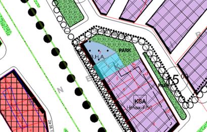 Bakırlı Kavşağında Satılık 280 m² Arsa