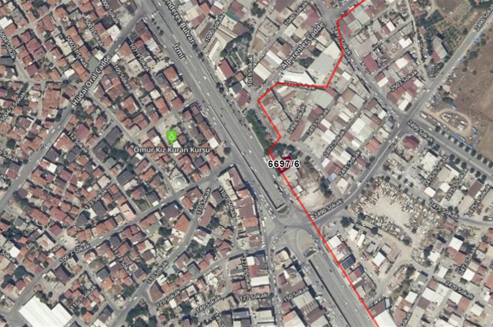 Bakırlı Kavşağında Satılık 280 m² Arsa