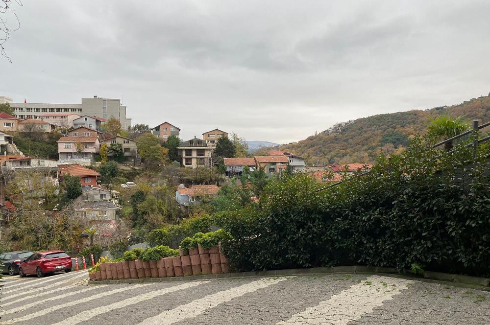 Sarıyer maden mahallesinde önü açık satılık çatı dubleks