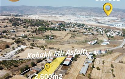 CENTURY21 LOCA'DAN BALIKESİR ORGANİZE SANAYİNDE 2.600 m2 ARAZİ