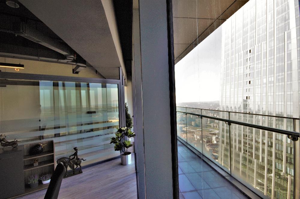 Skyland Kiralık 225m2 Mobilyalı Orman Manzaralı Teraslı Ofis