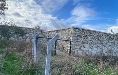 Urla Keklıktepe satılık denız manzaralı arazı