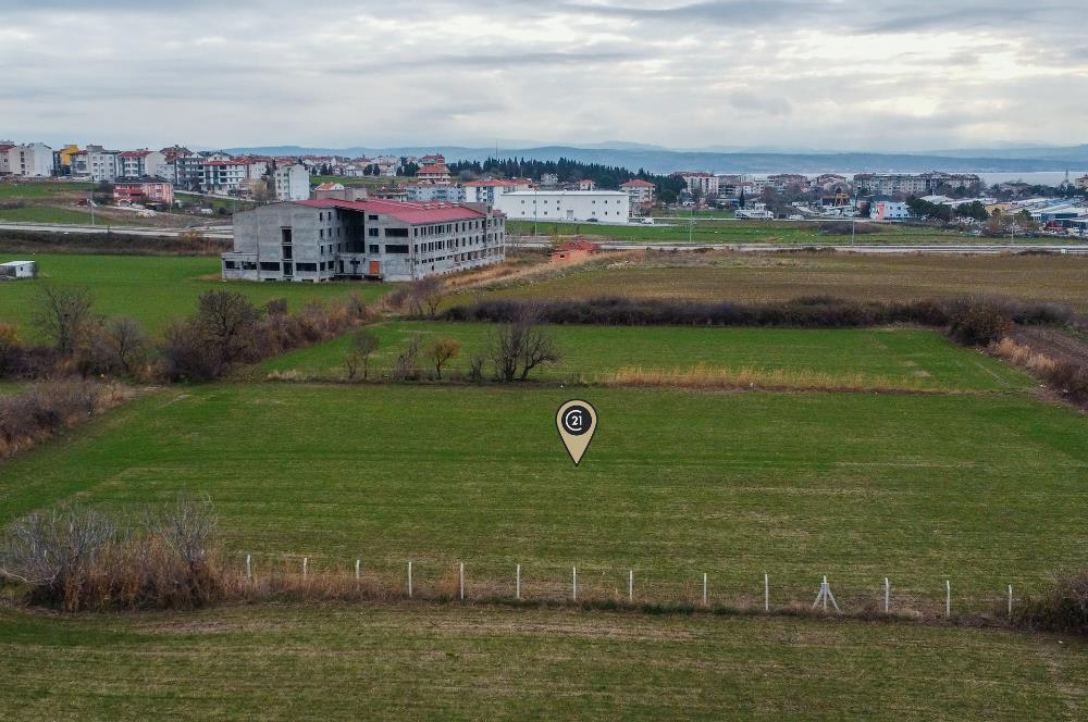 GELİBOLU' DA SATILIK TİCARİ İMARLI ARSA