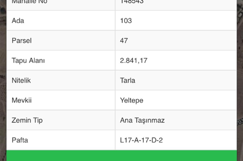 Urla Barbaros Köyünde 2841 metre² yatırımlık tarla