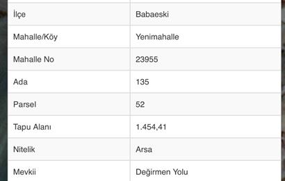 KIRIKKALE BABAESKİ YENİMAHALLE İMARLI ARSA