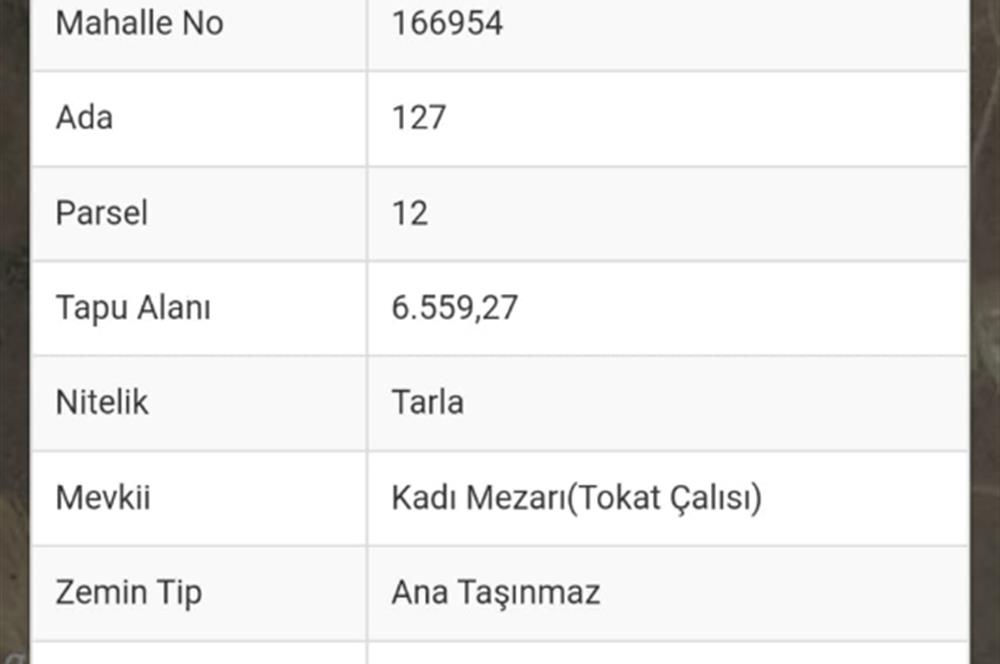 CENTURY21 BAL'DAN KARESİ ÜÇPINAR MAH.DE 6559 M2 SATILIK TARLA