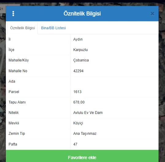 AYDIN KARPUZLU'DA YATIRIMLIK FIRSAT ARSA VE TAŞ EV