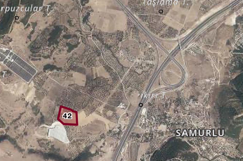 Aliağa Samurlu da 28.800 m2 Satılık Tarla