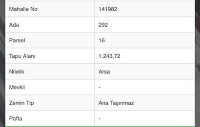 ANKARA-KONYA YOLUNA CEPHE 1243 M2 TİCARİ (T3) İMARLI ARSA