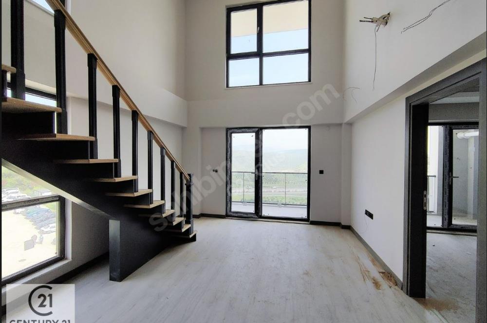 C21 CİUS; Hisar Life'da Ferah Önü Açık 2+1 Loft Dubleks Daire