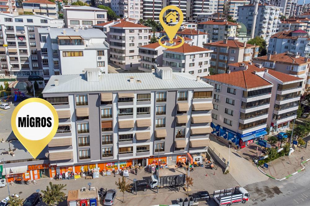 C21 Cius; Deniz Manzaralı Site İçerisinde 3+1 130 m2 Daire