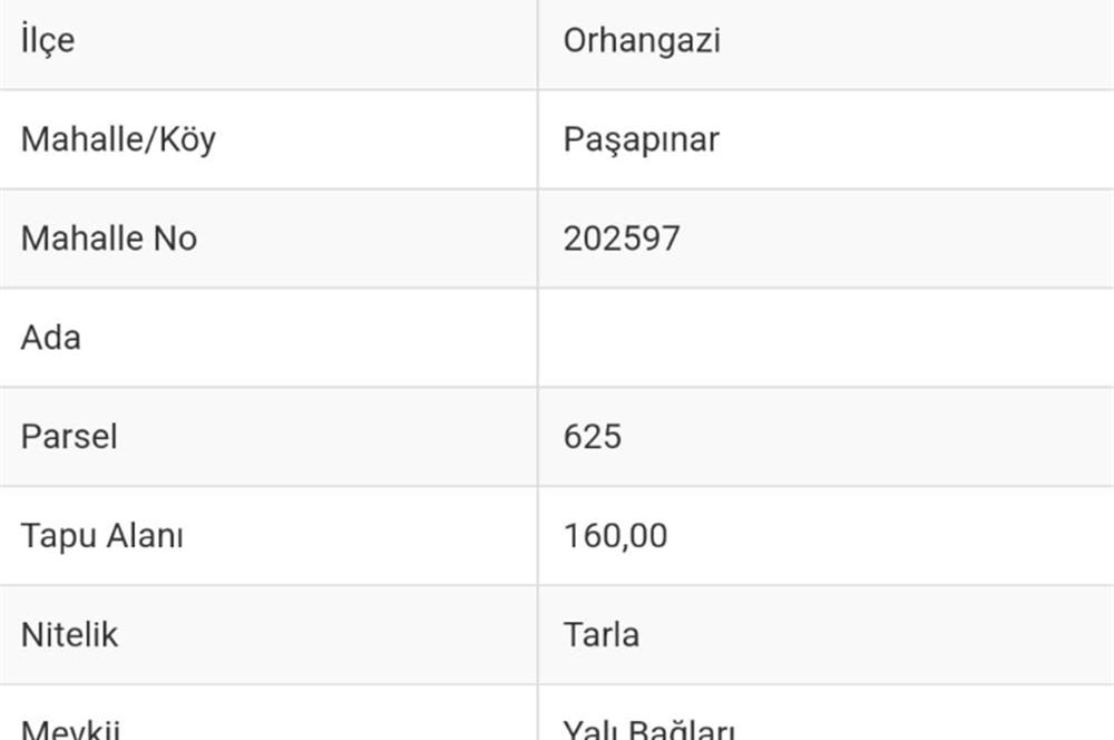 C21 Cius; Ana Yola Cephe 166 M2 Fırsat Tarla Yatırımlık