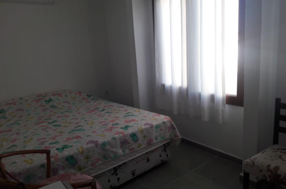 Bitez-Aktur'da deniz manzaralı,özel plajlı 4+1 dönemsel kiralık villa