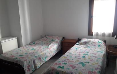 Bitez-Aktur'da deniz manzaralı,özel plajlı 4+1 dönemsel kiralık villa