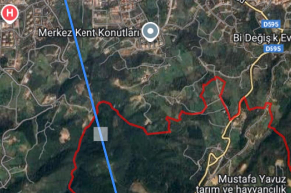 KARAMÜRSEL KARAPINAR' DA 1400 M2 ARSA, İÇİNDE NATAMAM VİLLA 