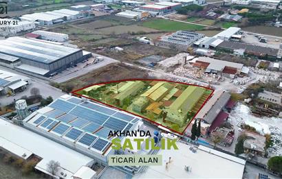 Century21 NET'ten SATILIK 5000m² KAPALI ALANLI TİCARİ ARSA