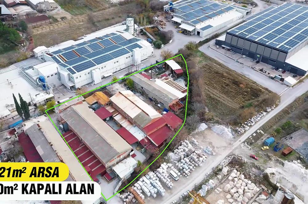 Century21 NET'ten SATILIK 5000m² KAPALI ALANLI TİCARİ ARSA