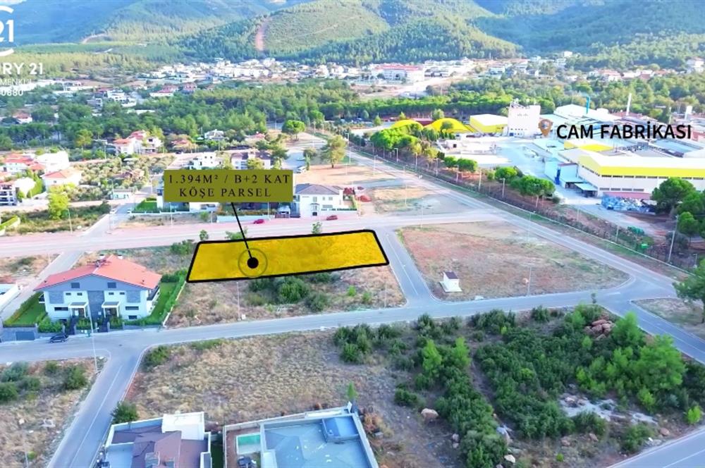 Century 21 Net'ten Satılık Şirinköyde 1.394m² Köşe parsel arsa