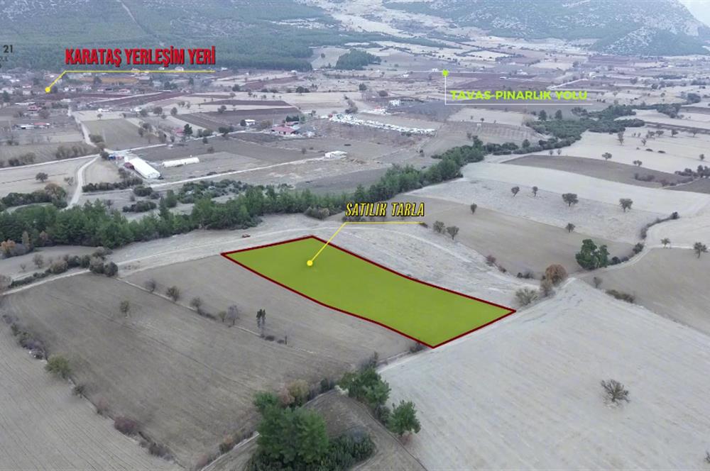 Century 21 Net'ten Satılık Cankurtaran Karataş'ta 6586 m2 Tarla