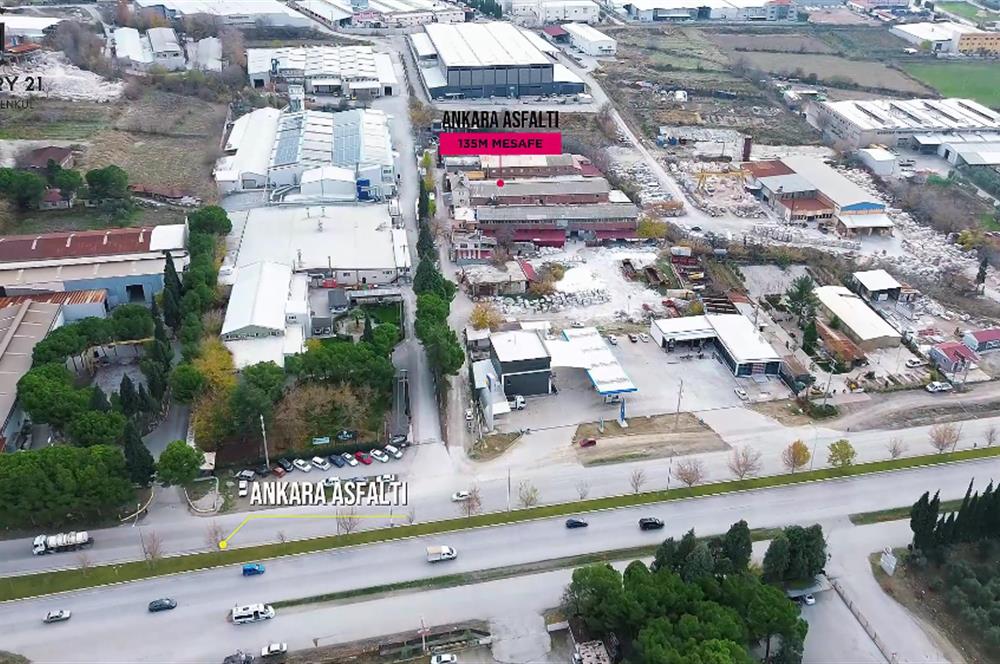 Century21 NET'ten SATILIK 5000m² KAPALI ALANLI TİCARİ ARSA