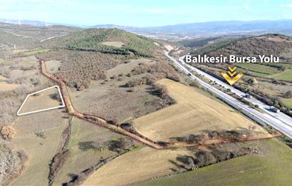 C.21LOCA'DAN KARESİ YENİKÖYDE SATILIK 5881 M2 MÜKEMMEL TARLA