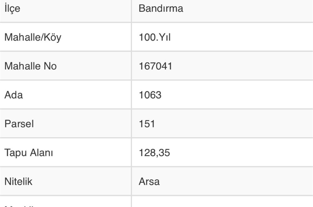 C21 Trust dan 100.Yılda satılık tarla 