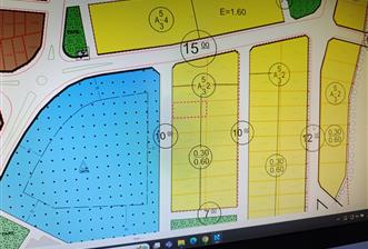 Denizli Sarayköy’de B + 2 Kat İmarlı 378 m2 Satılık Arsa.