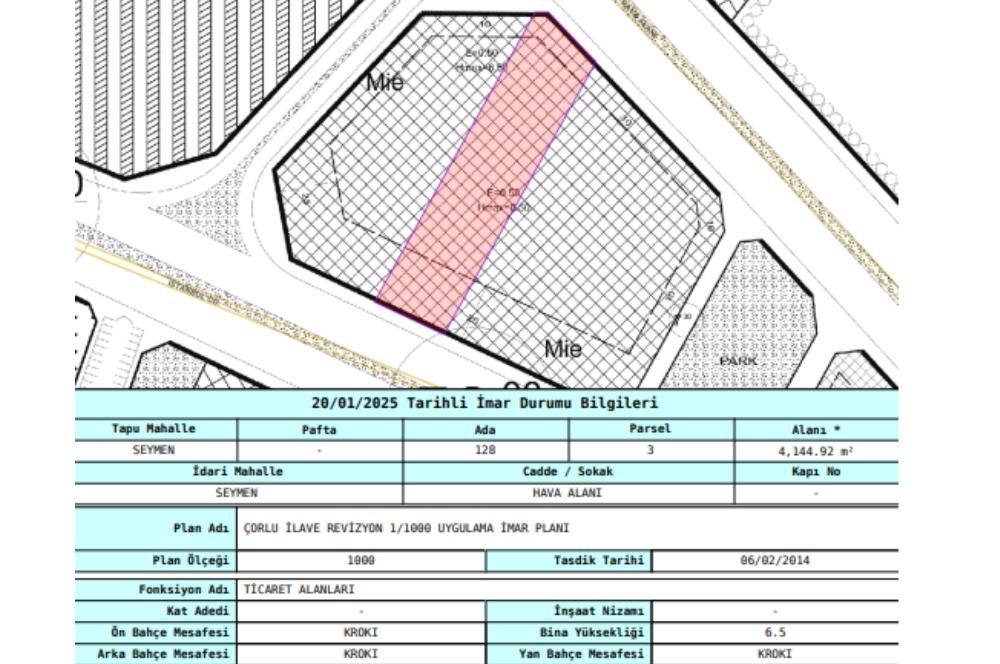 CENTURY21 MOLLATEAM FIRSAT YATIRIMLIK TİCARİ İMARLI SATILIK ARSA